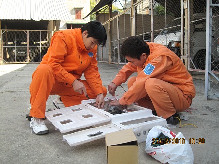 PCSL kết thúc kỳ thi nâng bậc thợ  năm 2010